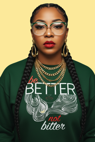 THE DROGUE NEW YORK BE BETTER NOT BITTER - UNISEX SWEATSHIRT