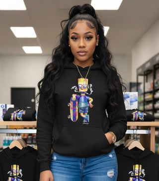 NY BART POP ART DESIGN HOODIE